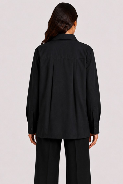 SHAN Oversized Cuff Shirt