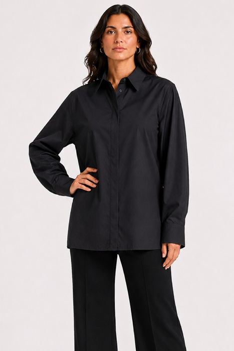 SHAN Oversized Cuff Shirt