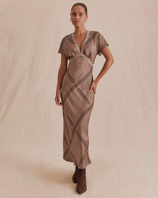 Splendid Brynley Bandana Print Dress