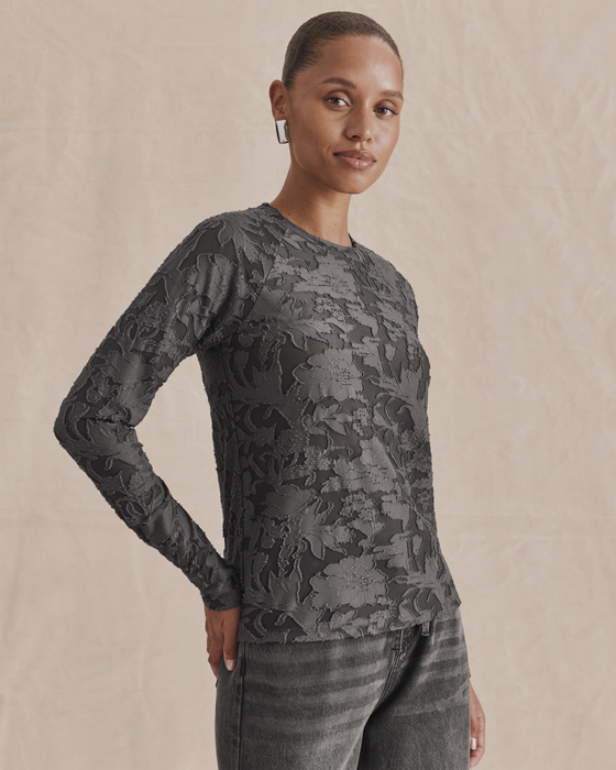 Splendid Cecelia Floral Long Sleeve Tee