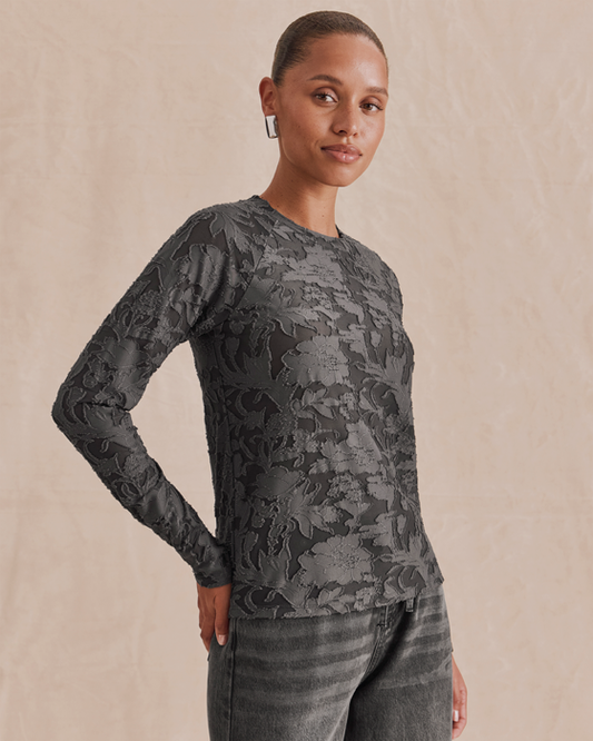 Splendid Cecelia Floral Long Sleeve Tee