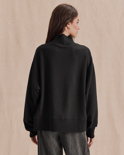 Splendid Winslow Long Sleeve Mock Neck Sweater