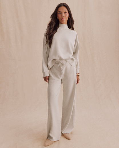 Splendid Winslow Long Sleeve Mockneck Sweater