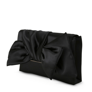 HBG Badgley Mischka Satin Bow Clutch