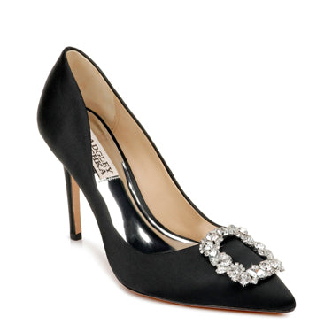 BADGLEY MISCHKA Shoe Cher Jewel Satin Pump